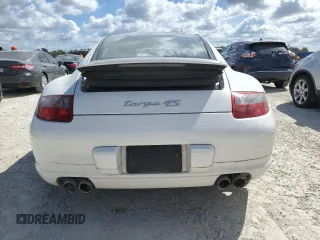 2008 Porsche 911 4S with VIN WP0BB29938S755398, listed as a Copart auction lot 74534604 with 0 mi miles and Salvage Title. Bid and sale history available at carsss.com. Image 6.