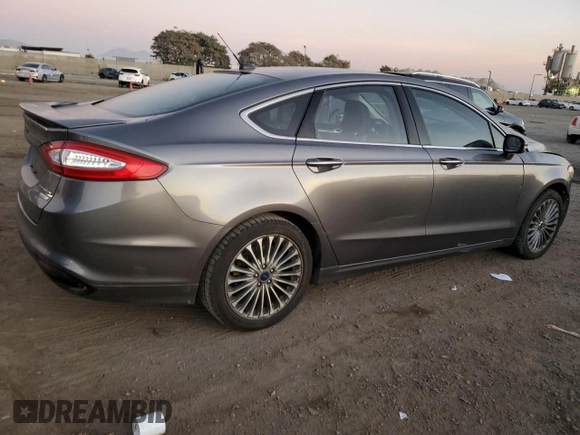 2014 Ford Fusion Titanium with VIN 3FA6P0K9XER367549, listed as a Copart auction lot 85566204 with 117,243 mi miles and Salvage Title. Bid and sale history available at DreamBid. Image 3.