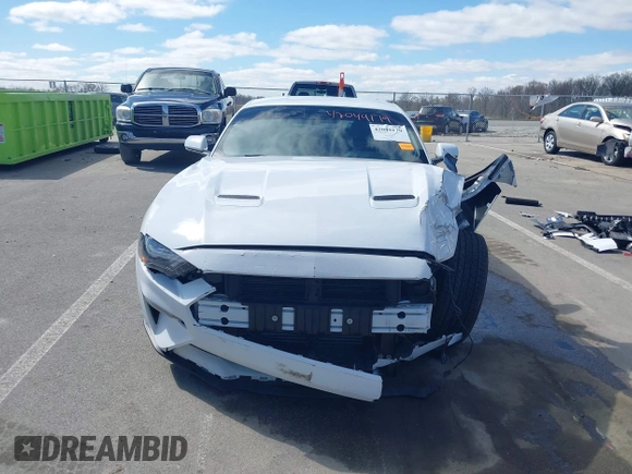 2022 Ford Mustang EcoBoost with VIN 1FA6P8TH0N5139048, listed as a IAAI auction lot 42049179 with 13,440 mi miles and . Bid and sale history available at DreamBid. Image 13.