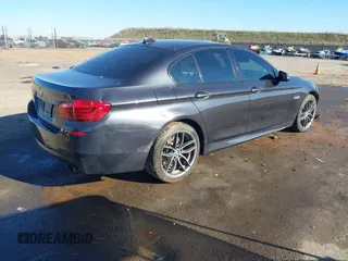 2014 BMW 5 Series 535i with VIN WBA5B1C5XED474998, listed as a IAAI auction lot 41324441 with 131,977 mi miles and . Bid and sale history available at DreamBid. Image 4.