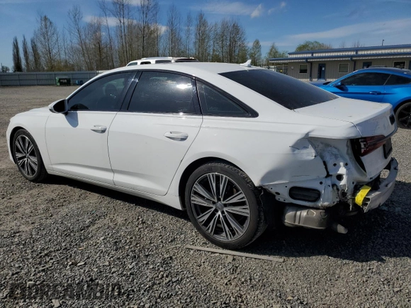 2019 Audi A6 Premium Plus with VIN WAUE8AF27KN118076, listed as a Copart auction lot 46217664 with 35,576 mi miles. Bid and sale history available at carsss.com. Image 2.