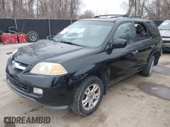 2005 Acura MDX Touring with VIN 2HNYD18925H501467, listed as a IAAI auction lot 41385990 with 271,223 mi miles. Bid and sale history available at carsss.com. Image 2.