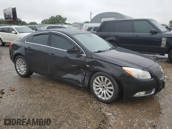 2011 Buick Regal CXL RL1 with VIN 2G4GN5EC5B9214700, listed as a Copart auction lot 59635015 with 203,113 mi miles and Salvage title. Bid and sale history available at DreamBid. Image 4.