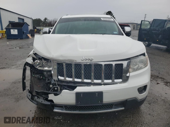 2013 Jeep Grand Cherokee Overland with VIN 1C4RJECT2DC590911, listed as a Copart auction lot 42939405 with 136,673 mi miles and Salvage Title. Bid and sale history available at carsss.com. Image 5.