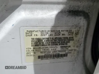 2008 Nissan Sentra S with VIN 3N1AB61E08L724171, listed as a Copart auction lot 54518515 with 166,729 mi miles and Clean Title. Bid and sale history available at DreamBid. Image 12.
