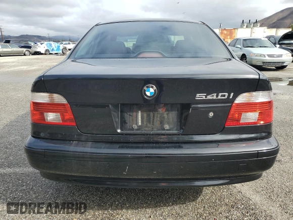 2002 BMW 5 Series 540iA with VIN WBADN63422GN86602, listed as a Copart auction lot 43392445 with 159,974 mi miles and Salvage Title. Bid and sale history available at carsss.com. Image 6.
