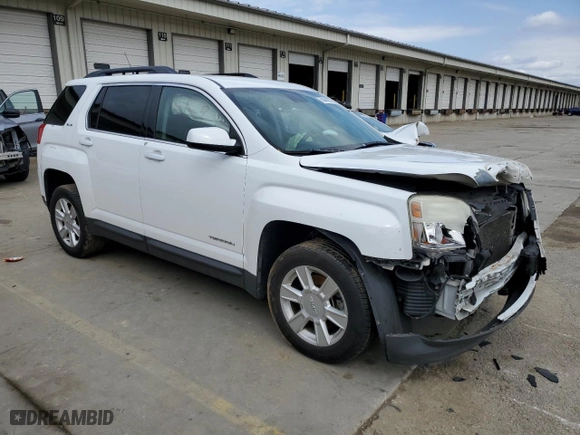 2013 GMC Terrain SLE with VIN 2GKALSEK5D6119603, listed as a Copart auction lot 50440915 with 205,457 mi miles and Salvage Title. Bid and sale history available at carsss.com. Image 4.