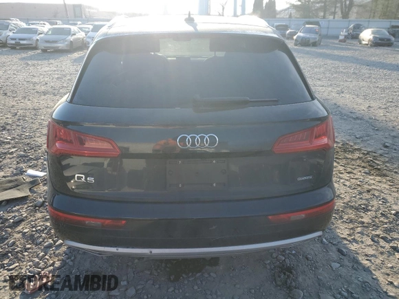 2019 Audi Q5 Premium with VIN WA1ANAFY1K2059956, listed as a Copart auction lot 88662605 with 45,356 mi miles and Salvage Title. Bid and sale history available at carsss.com. Image 6.