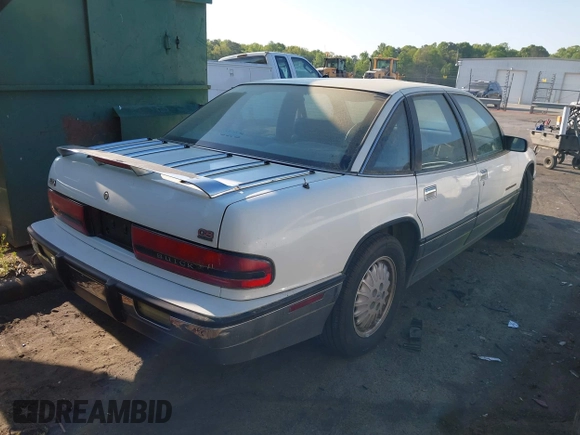 1993 Buick Regal with VIN 2G4WF54L4P1436757, listed as a IAAI auction lot 42078031 with 62,011 mi miles and . Bid and sale history available at DreamBid. Image 4.