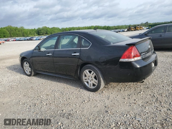 2012 Chevrolet Impala LT Fleet with VIN 2G1WG5E30C1135955, listed as a Copart auction lot 53693685 with 93,709 mi miles and Salvage Title. Bid and sale history available at DreamBid. Image 2.