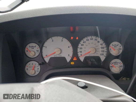2007 Dodge Ram 3500 SXT with VIN 3D7MX39A47G781885, listed as a Copart auction lot 57510764 with 192,720 mi miles and Salvage Title. Bid and sale history available at carsss.com. Image 9.