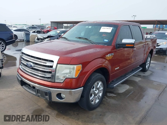 2014 Ford F-150 XL with VIN 1FTFW1CT6EKD90764, listed as a IAAI auction lot 41879828 with 222,303 mi miles and . Bid and sale history available at DreamBid. Image 2.
