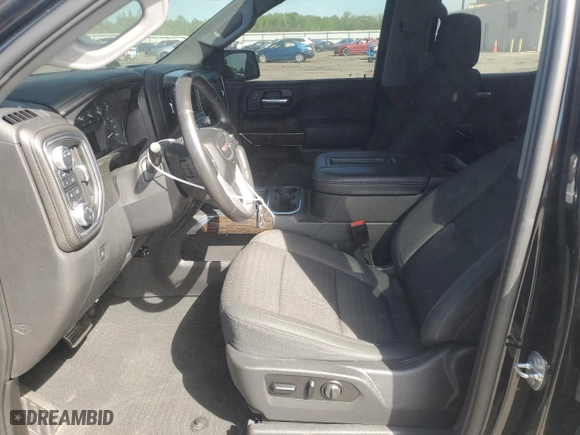 2021 GMC Sierra 1500 Elevation with VIN 3GTU9CED1MG194172, listed as a Copart auction lot 53907645 with 68,632 mi miles and Salvage Title. Bid and sale history available at carsss.com. Image 7.