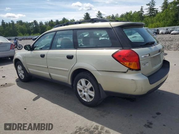 2005 Subaru Legacy Outback with VIN 4S4BP61C957304907, listed as a Copart auction lot 58586255 with 98,352 mi miles and Salvage title. Bid and sale history available at DreamBid. Image 2.