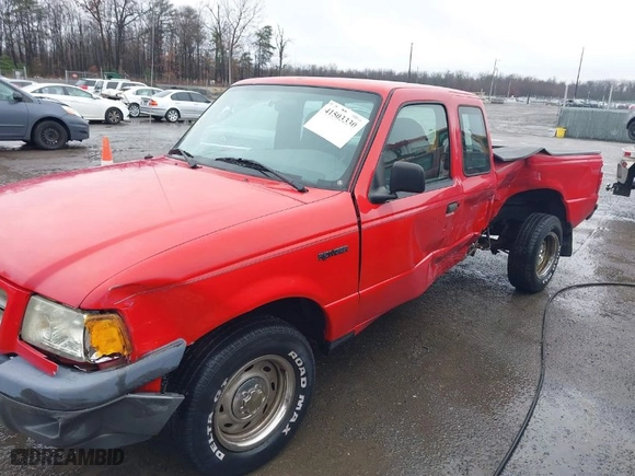 2003 Ford Ranger XL with VIN 1FTYR14V73PB36514, listed as a IAAI auction lot 41503330 with 58,828 mi miles. Bid and sale history available at carsss.com. Image 6.