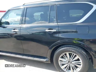 2018 Infiniti QX80 with VIN JN8AZ2NF4J9660983, listed as a IAAI auction lot 42063055 with 24,347 mi miles. Bid and sale history available at carsss.com. Image 14.
