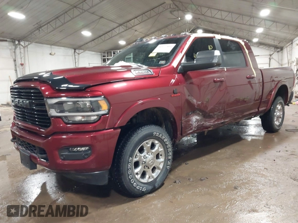 2021 Ram 2500 Laramie with VIN 3C6UR5NLXMG501736, listed as a IAAI auction lot 41377418 with 62,699 mi miles. Bid and sale history available at carsss.com. Image 17.
