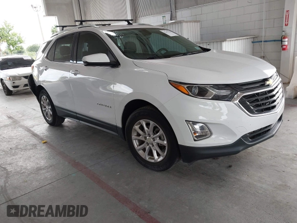 2018 Chevrolet Equinox LT z VIN 3GNAXJEV2JL285919, wystawiony jako IAAI lot #42417524 z przebiegiem 79 402 mil mil oraz . Historia ofert i sprzedaży dostępna na DreamBid. Obrazek 1.