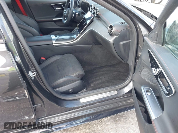 2024 Mercedes-Benz C 43 AMG with VIN W1KAF8HB6RR185662, listed as a IAAI auction lot 41699577 with 7,044 mi miles and . Bid and sale history available at DreamBid. Image 5.