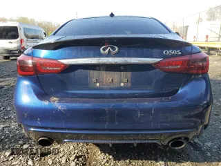 2018 Infiniti Q50 Luxe z VIN JN1EV7AP2JM356815, wystawiony jako Copart lot #51266755 z przebiegiem 70 384 mil mil oraz Szkoda całkowita • Salvage title. Historia ofert i sprzedaży dostępna na DreamBid. Obrazek 6.