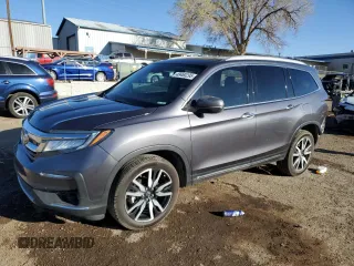 2019 Honda Pilot Touring 7-Passenger with VIN 5FNYF6H61KB060421, listed as a Copart auction lot 49460295 with 41,362 mi miles and Salvage Title. Bid and sale history available at carsss.com. Image 1.
