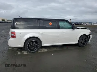 2014 Ford Flex SEL z VIN 2FMGK5C84EBD45430, wystawiony jako Copart lot #53736915 z przebiegiem 153 249 mil mil oraz Szkody całkowita. Historia ofert i sprzedaży dostępna na DreamBid. Obrazek 3.