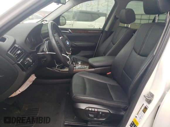 2016 BMW X3 xDrive28i with VIN 5UXWX9C55G0D80790, listed as a Copart auction lot 84271204 with 174,948 mi miles and Salvage Title. Bid and sale history available at carsss.com. Image 7.