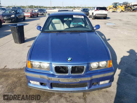 1999 BMW 3 Series M3 with VIN WBSBG9331XEY81196, listed as a Copart auction lot 73540764 with 85,068 mi miles and Salvage Title. Bid and sale history available at carsss.com. Image 5.