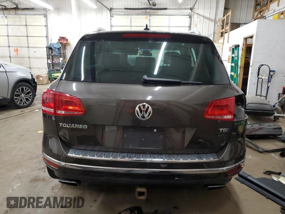 2016 Volkswagen Touareg Sport z VIN WVGEP9BPXGD006774, wystawiony jako Copart lot #56045495 z przebiegiem 85 695 mil mil oraz Szkoda całkowita • Salvage title. Historia ofert i sprzedaży dostępna na DreamBid. Obrazek 6.