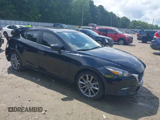 2018 Mazda 3 Touring z VIN 3MZBN1V33JM247950, wystawiony jako IAAI lot #42378804 z przebiegiem 107 951 mil mil oraz . Historia ofert i sprzedaży dostępna na DreamBid. Obrazek 1.