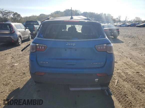 2022 Jeep Compass (RED) Edition with VIN 3C4NJDCB9NT224014, listed as a Copart auction lot 76982274 with 46,062 mi miles and Salvage title. Bid and sale history available at DreamBid. Image 6.