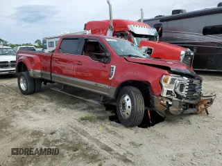 2020 Ford F-450 XL with VIN 1FT8W4DT5LEE73672, listed as a Copart auction lot 77574784 with 89,177 mi miles and Non Repairable. Bid and sale history available at carsss.com. Image 4.
