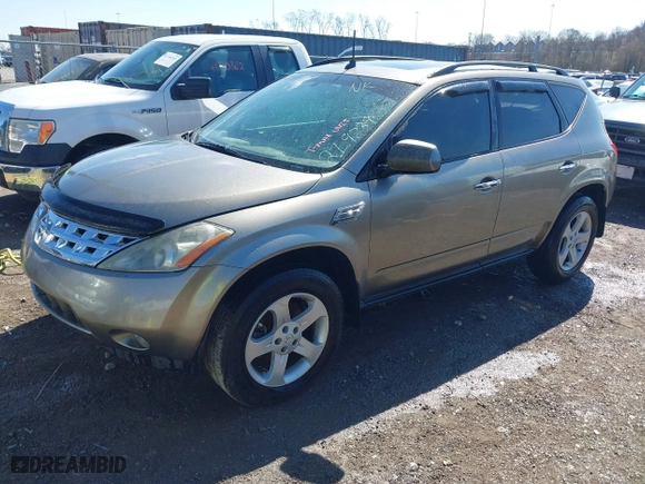 2004 Nissan Murano SL with VIN JN8AZ08T84W219739, listed as a IAAI auction lot 41717708 with 245,938 mi miles. Bid and sale history available at carsss.com. Image 2.