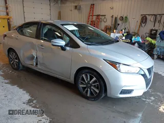 2021 Nissan Versa SV with VIN 3N1CN8EV7ML836403, listed as a IAAI auction lot 41640494 with 75,131 mi miles and . Bid and sale history available at DreamBid. Image 1.