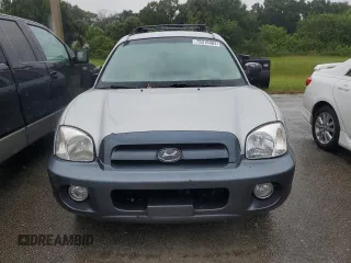 2005 Hyundai Santa Fe GLS with VIN KM8SC13E35U005623, listed as a Copart auction lot 75019464 with 0 mi miles and Salvage Title. Bid and sale history available at carsss.com. Image 5.