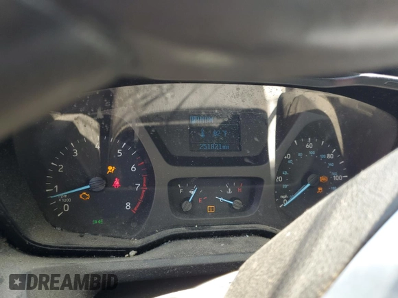 2015 Ford Transit XL z VIN 1FBZX2ZM5FKA21013, wystawiony jako Copart lot #59364675 z przebiegiem 251 821 mil mil oraz Szkoda całkowita • Salvage title. Historia ofert i sprzedaży dostępna na DreamBid. Obrazek 9.