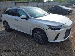 2024 Lexus RX 350h with VIN 2T2BBMCA9RC025394, listed as a IAAI auction lot 42481956 with 13,910 mi miles and . Bid and sale history available at DreamBid. Image 1.