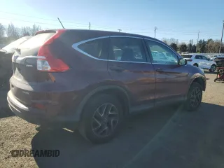 2016 Honda CR-V SE with VIN 2HKRM4H47GH651813, listed as a Copart auction lot 42036765 with 175,284 mi miles and Salvage Title. Bid and sale history available at carsss.com. Image 3.