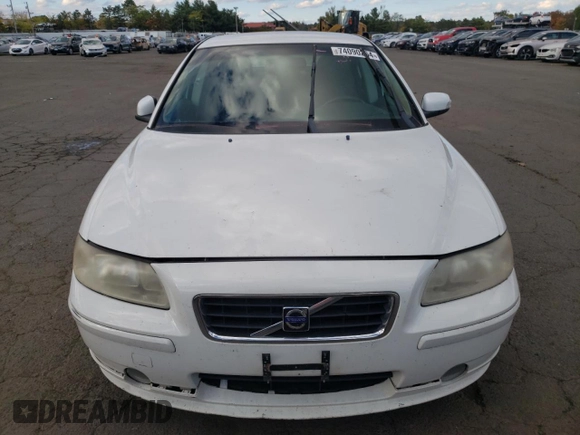 2007 Volvo S60 2.5L Turbo with VIN YV1RS592672644016, listed as a Copart auction lot 74090264 with 137,675 mi miles and Salvage Title. Bid and sale history available at carsss.com. Image 5.