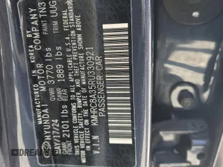 2024 Hyundai Venue Limited z VIN KMHRC8A35RU330921, wystawiony jako Copart lot #53436585 z przebiegiem 15 330 mil mil oraz Szkoda całkowita • Salvage title. Historia ofert i sprzedaży dostępna na DreamBid. Obrazek 15.