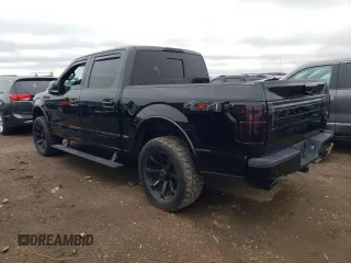 2018 Ford F-150 XL with VIN 1FTEW1E50JFE41365, listed as a Copart auction lot 55334975 with 25,270 mi miles and Salvage title. Bid and sale history available at DreamBid. Image 2.