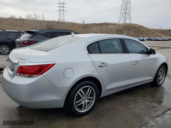 2010 Buick LaCrosse CX with VIN 1G4GB5EG3AF119554, listed as a Copart auction lot 48231585 with 117,386 mi miles and Salvage Title. Bid and sale history available at carsss.com. Image 3.