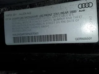 2015 Audi A7 3.0 Premium Plus with VIN WAUWGAFC5FN007063, listed as a Copart auction lot 47376845 with 168,290 mi miles and Non Repairable. Bid and sale history available at carsss.com. Image 12.