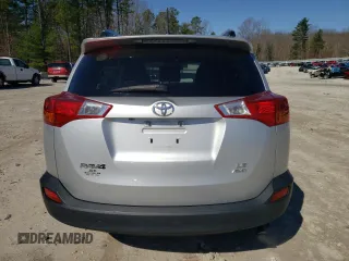 2015 Toyota RAV4 LE with VIN JTMBFREV0FD145119, listed as a Copart auction lot 53460915 with 123,697 mi miles and Clean Title. Bid and sale history available at DreamBid. Image 6.