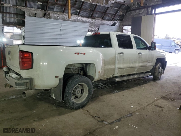 2016 Chevrolet Silverado 3500HD LTZ with VIN 1GC4K0C88GF116650, listed as a Copart auction lot 41749595 with 104,088 mi miles and Salvage Title. Bid and sale history available at carsss.com. Image 3.