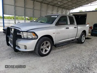 2014 Ram 1500 Express z VIN 1C6RR7FTXES123962, wystawiony jako Copart lot #55436905 z przebiegiem 99 995 mil mil oraz Szkoda całkowita • Salvage title. Historia ofert i sprzedaży dostępna na DreamBid. Obrazek 1.