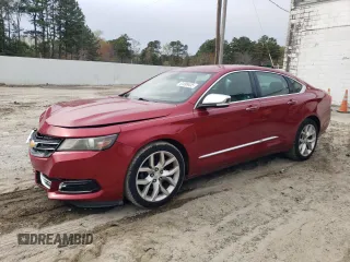 2015 Chevrolet Impala LTZ with VIN 2G1165S37F9101454, listed as a Copart auction lot 51895435 with 184,732 mi miles and Salvage Title. Bid and sale history available at DreamBid. Image 1.