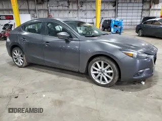 2017 Mazda 3 Grand Touring z VIN JM1BN1W34H1102439, wystawiony jako Copart lot #41627014 z przebiegiem 10 604 mil mil oraz Szkoda całkowita • Salvage title. Historia ofert i sprzedaży dostępna na DreamBid. Obrazek 4.