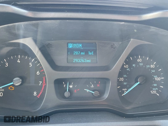 2015 Ford Transit with VIN 1FTSW3XG5FKA04280, listed as a Copart auction lot 81306424 with 293,263 mi miles and Clean Title. Bid and sale history available at DreamBid. Image 8.