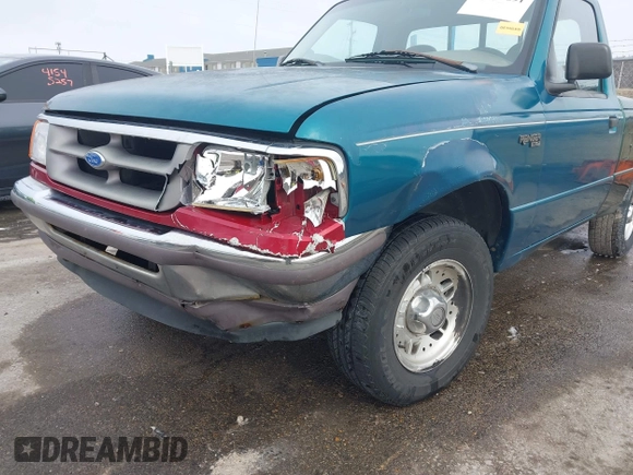 1997 Ford Ranger XLT with VIN 1FTCR10A6VPB49917, listed as a IAAI auction lot 41549691 with 73,548 mi miles. Bid and sale history available at carsss.com. Image 6.